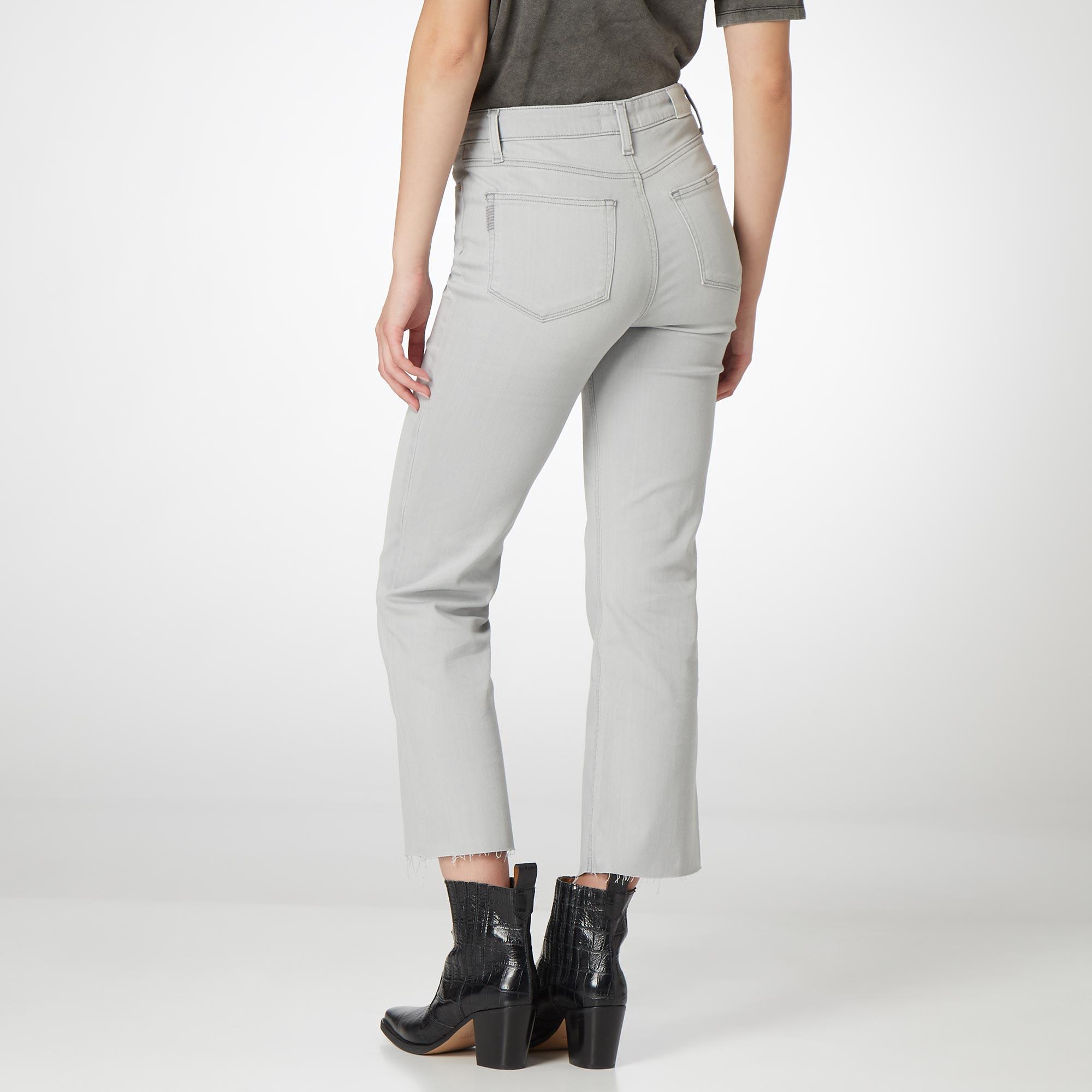 Colette Mid Rise Wide Leg Cropped Jeans